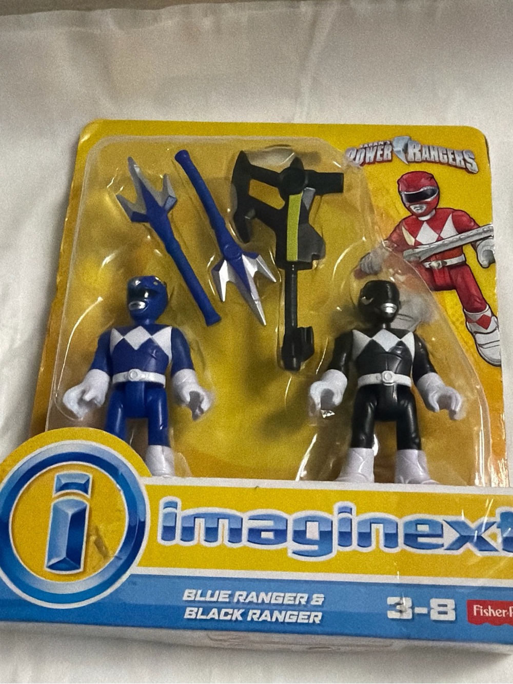 Fisher-Price Imaginext Blue & Black Power Rangers 2-Pack - Picture 9 of 11